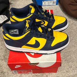 Nike dunk low Michigan